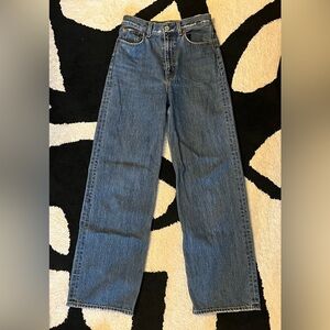 Moussy Vintage Japanese Denim Wide Leg Jeans